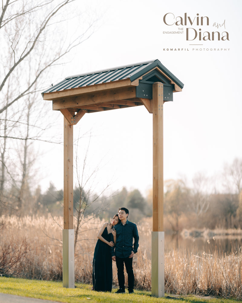 Calvin & Diana engagement session, Toronto, ON