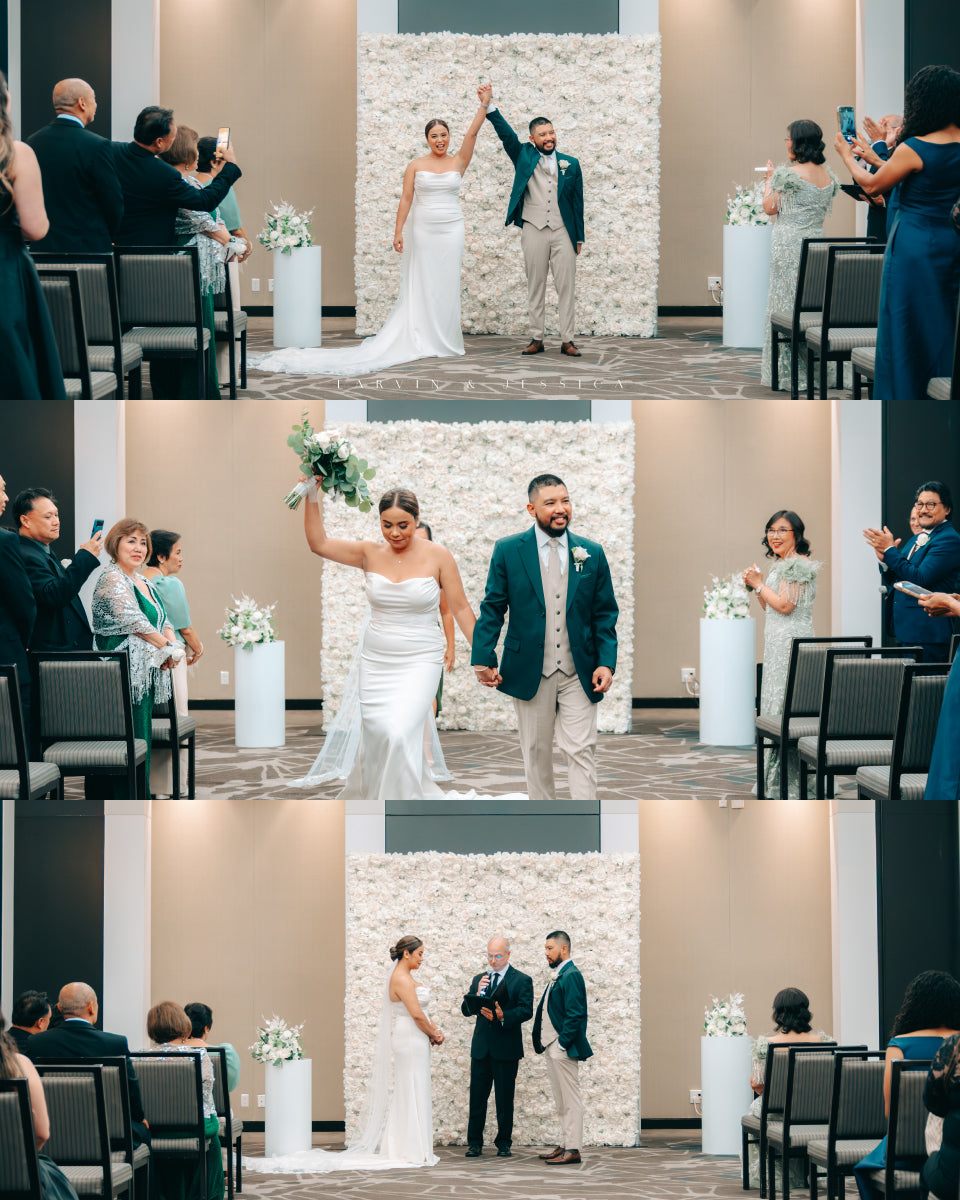 Earvin & Jessica wedding at Hilton Toronto/Markham Suites, Markham, ON, the ceremony
