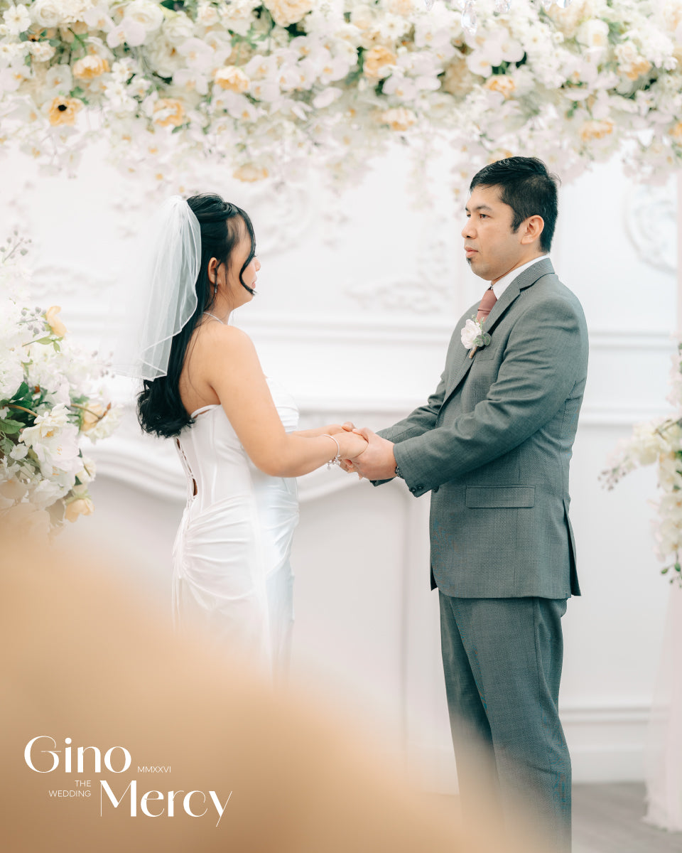 Gino & Mercy wedding at Toronto, ON, the ceremony
