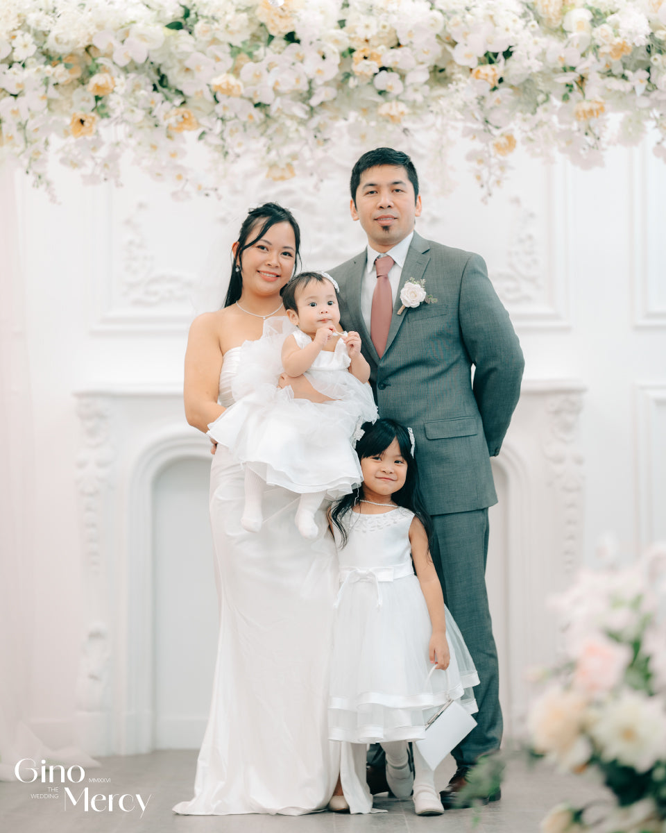 Gino & Mercy wedding at Toronto, ON, signed
