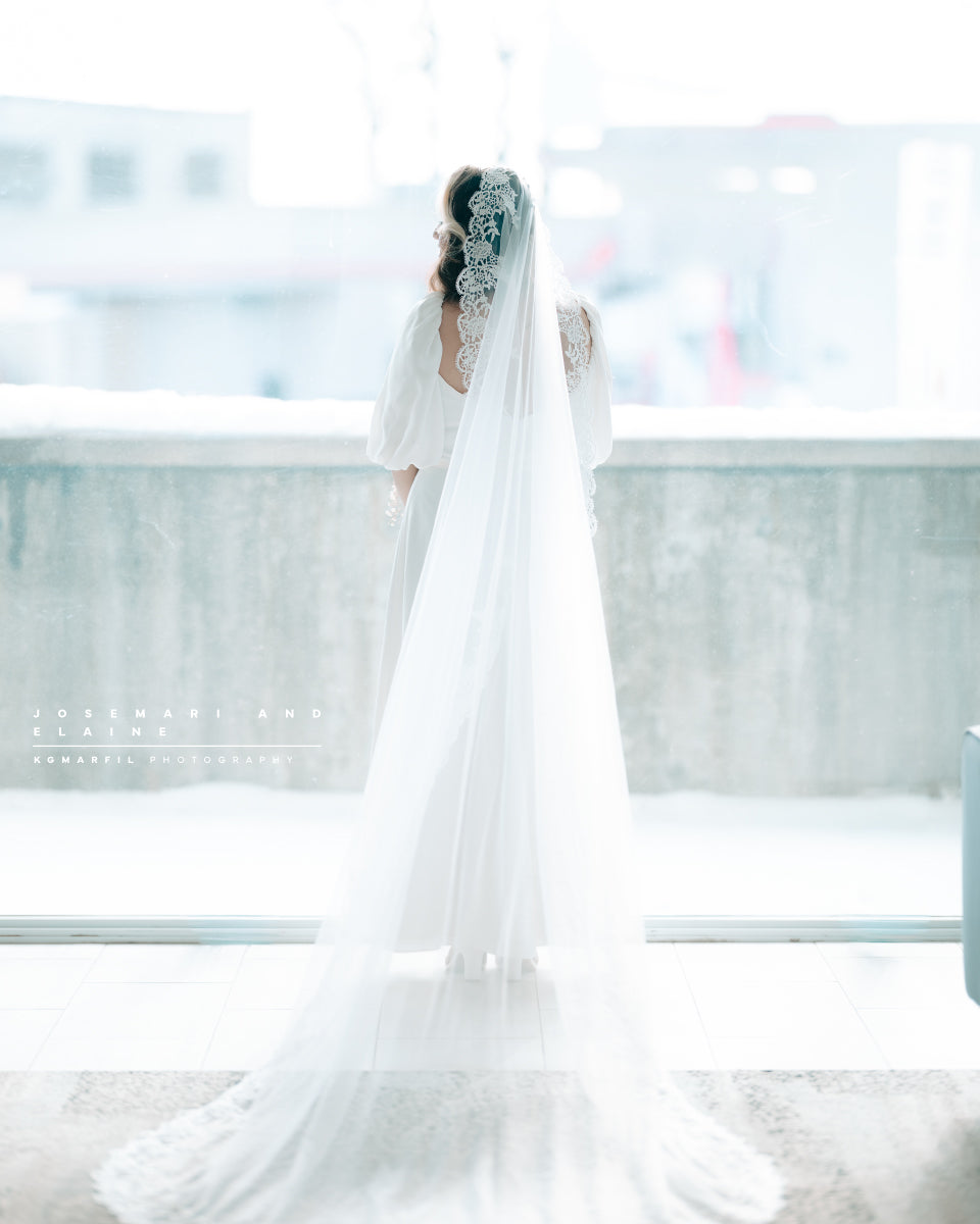 Josemari & Elaine wedding at Scarborough, ON, winter light