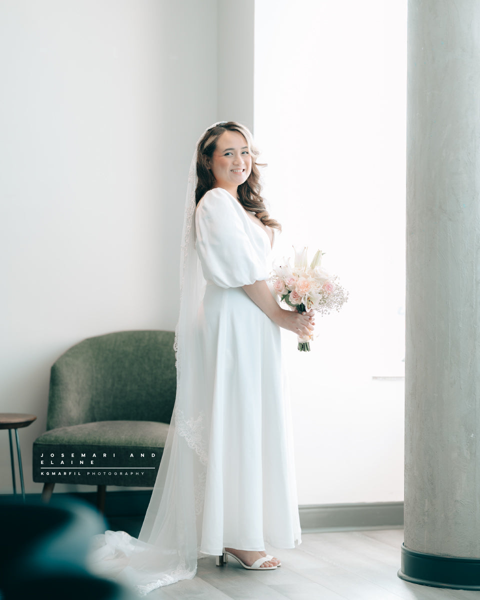 Josemari & Elaine wedding at Scarborough, ON, winter light