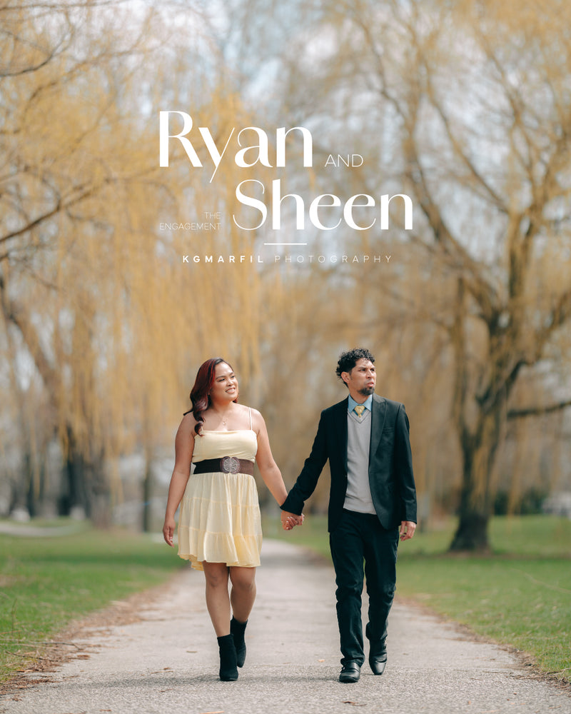 Ryan & Sheen engagement session, Toronto, ON